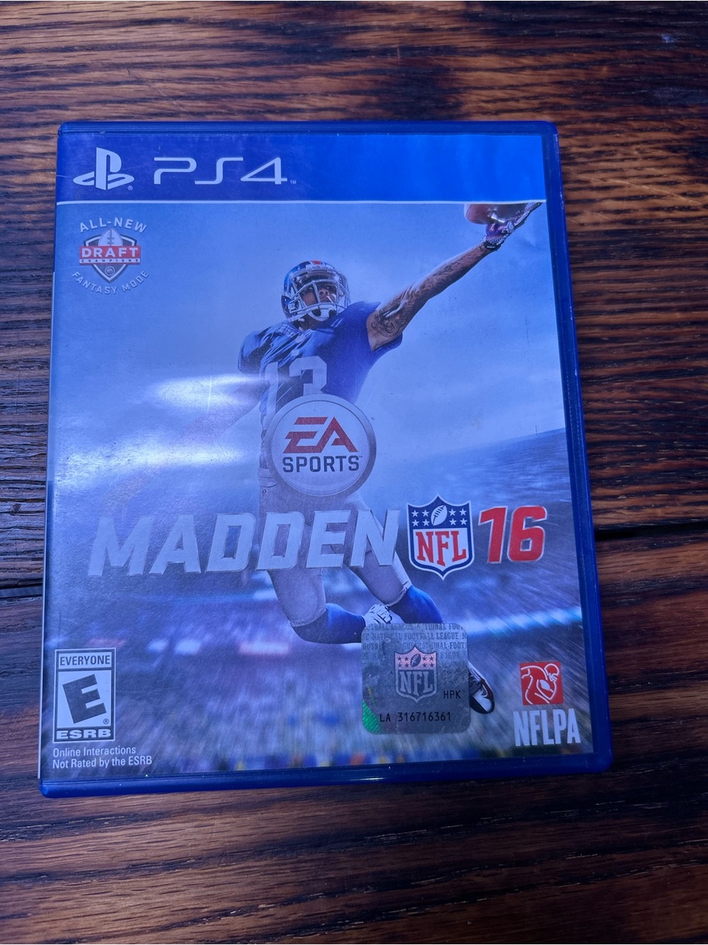 Madden NFL 16 (PS4) - Blue Cover